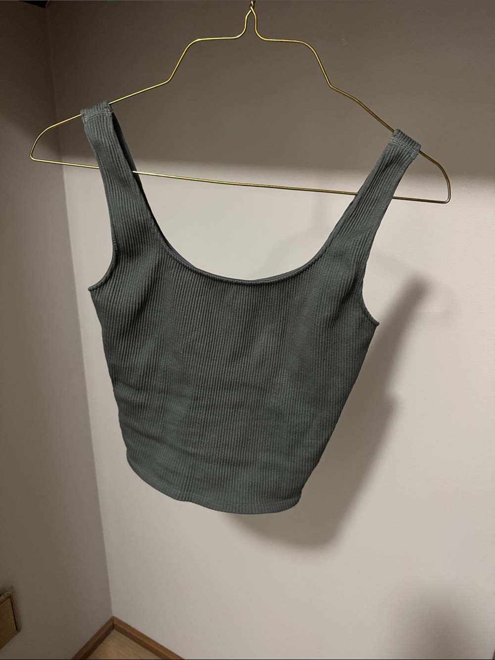 Dynamite Olive Green Ribbed Tank - Picture 2 of 4